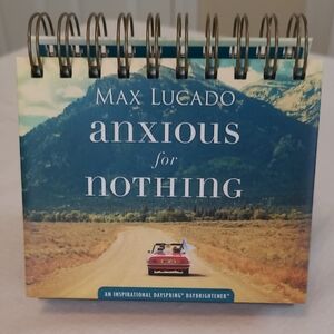 Max Lucado Anxious for Nothing DayBrightener Calendar